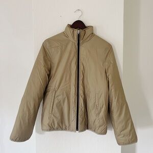 Spring Puffer Jacket with Zipper